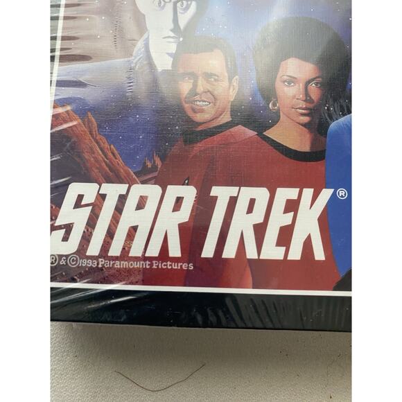 Star Trek Jigsaw Puzzle FX Schmid 600 Piece Exquisit 1993 Paramount #90041 READ - Picture 6 of 14
